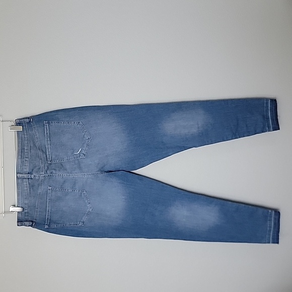 SO brand NWT curvy jegging size 17 or 33W super high rise Distressed Stretch - Picture 7 of 9